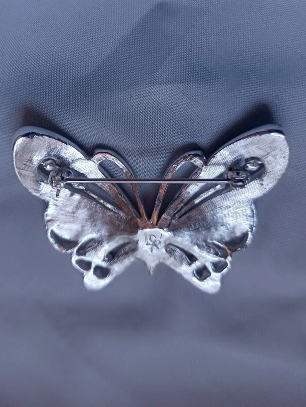 Liz Claiborne Enamel Butterfly Brooch